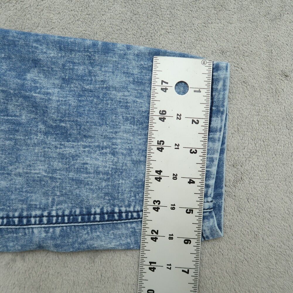 Vanilla Star Jeans Junior's Size 13 Blue Mid-Rise Skinny Pants 28" Inseam - Picture 4 of 14